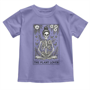 Dark Humor Tarot Card Plant Lover Gift Toddler T Shirt TS12 Violet Print Your Wear