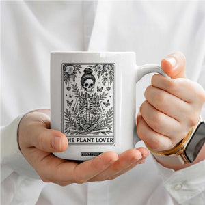 Dark Humor Tarot Card Plant Lover Gift Coffee Mug TS12 Print Your Wear