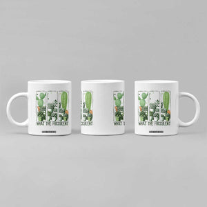 Funny Cactus Plant Lover Coffee Mug What The Fucculent TS12 Print Your Wear