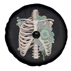 Succulent Body Skeleton Spare Tire Cover Creepy Plant Lover Gift TS12 Print Your Wear