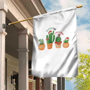 Funny Succulent Plant Lover Gift Garden Flag Succa For Christmas TS12 Print Your Wear