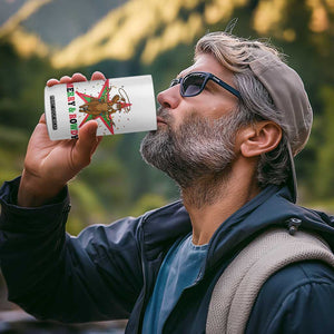 Merry And Rowdy Kwanzaa Santa Cowboy Christmas Gift 4 in 1 Can Cooler Tumbler TS12 Print Your Wear