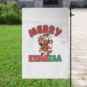 Merry Kwanzaa Cowboy Black Santa Garden Flag African American Christmas Gift TS12 Print Your Wear