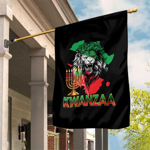 King Lion Of Africa Kwanzaa Map Garden Flag Heritage Pride Gift TS12 Print Your Wear