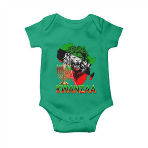 King Lion Of Africa Kwanzaa Map Baby Onesie Heritage Pride Gift TS12 Irish Green Print Your Wear