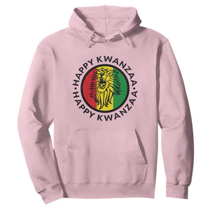 Happy Kwanzaa King Lion Of Africa Heritage Gift Hoodie TS12 Light Pink Print Your Wear