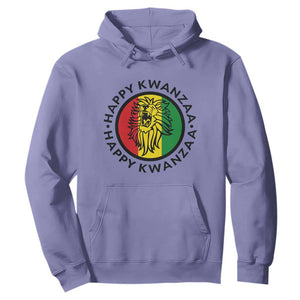 Happy Kwanzaa King Lion Of Africa Heritage Gift Hoodie TS12 Violet Print Your Wear