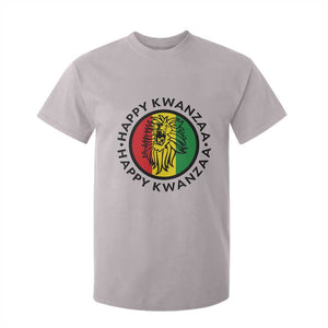 Happy Kwanzaa King Lion Of Africa Heritage Gift T Shirt For Kid TS12 Ice Gray Print Your Wear