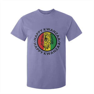 Happy Kwanzaa King Lion Of Africa Heritage Gift T Shirt For Kid TS12 Violet Print Your Wear