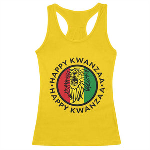 Happy Kwanzaa King Lion Of Africa Heritage Gift Racerback Tank Top TS12 Daisy Print Your Wear