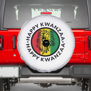 Happy Kwanzaa King Lion Of Africa Heritage Gift Spare Tire Cover TS12 White Print Your Wear