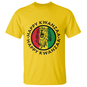 Happy Kwanzaa King Lion Of Africa Heritage Gift T Shirt TS12 Daisy Print Your Wear