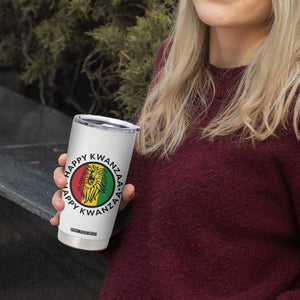 Happy Kwanzaa King Lion Of Africa Heritage Gift Tumbler Cup TS12 Print Your Wear