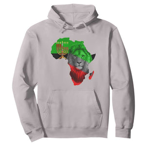 Happy Kwanzaa Lion Hoodie African Heritage Pride Gift For Men TS12 Ice Gray Print Your Wear