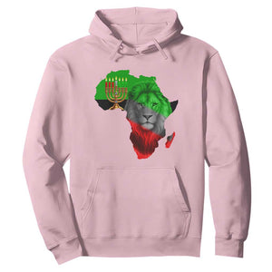 Happy Kwanzaa Lion Hoodie African Heritage Pride Gift For Men TS12 Light Pink Print Your Wear