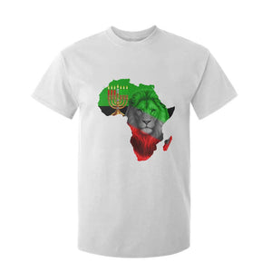 Happy Kwanzaa Lion T Shirt For Kid African Heritage Pride Gift For Men TS12 White Print Your Wear