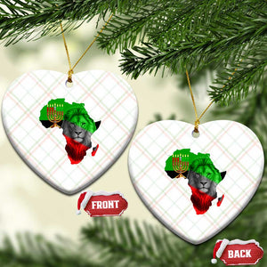 Happy Kwanzaa Lion Ceramic Ornament African Heritage Pride Gift For Men TS12 Print Your Wear