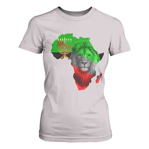 Happy Kwanzaa Lion T Shirt For Women African Heritage Pride Gift For Men TS12 Ice Gray Print Your Wear