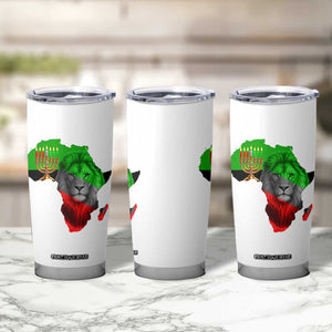 Happy Kwanzaa Lion Tumbler Cup African Heritage Pride Gift For Men TS12 Print Your Wear