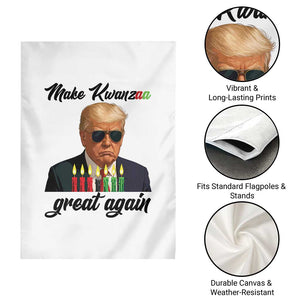 Make Kwanzaa Great Again Garden Flag Funny Trump Parody Gift TS12 Print Your Wear