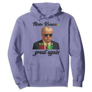 Make Kwanzaa Great Again Hoodie Funny Trump Parody Gift TS12 Violet Print Your Wear