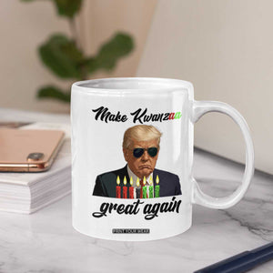 Make Kwanzaa Great Again Coffee Mug Funny Trump Parody Gift TS12 Print Your Wear