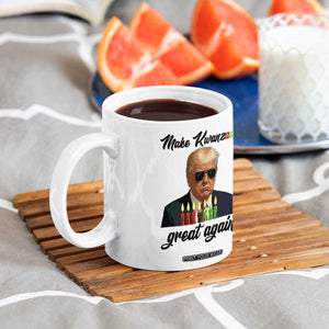 Make Kwanzaa Great Again Coffee Mug Funny Trump Parody Gift TS12 Print Your Wear
