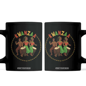 Celebrate Kwanzaa Together African Culture Dance Gift Coffee Mug TS12 Black Print Your Wear