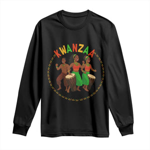 Celebrate Kwanzaa Together African Culture Dance Gift Long Sleeve Shirt TS12 Black Print Your Wear