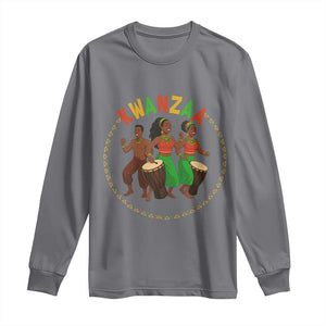 Celebrate Kwanzaa Together African Culture Dance Gift Long Sleeve Shirt TS12 Charcoal Print Your Wear