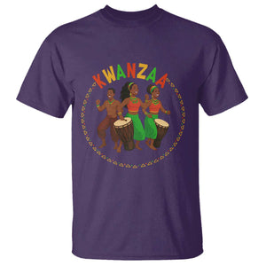 Celebrate Kwanzaa Together African Culture Dance Gift T Shirt TS12 Purple Print Your Wear