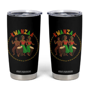 Celebrate Kwanzaa Together African Culture Dance Gift Tumbler Cup TS12 Black Print Your Wear