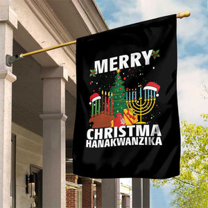 Merry Christmahanakwanzika Garden Flag Christmas Hanukkah Kwanzaa Celebration Gift TS12 Print Your Wear