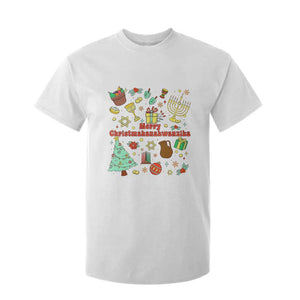 Merry Christmahanakwanzika T Shirt For Kid Funny Winter Holiday Gift TS12 White Print Your Wear