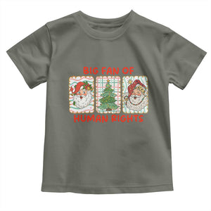Big Fan Of Human Rights And Equality Toddler T Shirt Xmas Activism Gift TS12 Military Green Print Your Wear