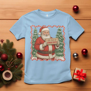 Christmas Gift For Big Fans Of Human Rights And Activism T Shirt TS12 Light Blue Print Your Wear