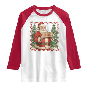 Christmas Gift For Big Fans Of Human Rights And Activism Raglan Shirt TS12 White Red Print Your Wear
