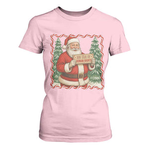 Christmas Gift For Big Fans Of Human Rights And Activism T Shirt For Women TS12 Light Pink Print Your Wear
