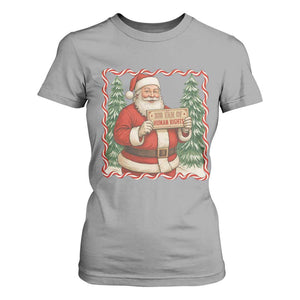 Christmas Gift For Big Fans Of Human Rights And Activism T Shirt For Women TS12 Sport Gray Print Your Wear