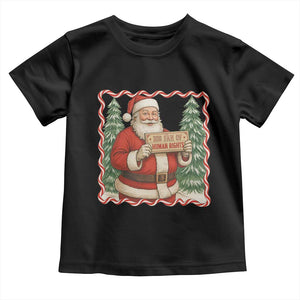 Christmas Gift For Big Fans Of Human Rights And Activism Toddler T Shirt TS12 Black Print Your Wear