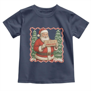 Christmas Gift For Big Fans Of Human Rights And Activism Toddler T Shirt TS12 Navy Print Your Wear