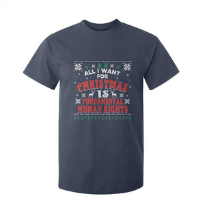 Christmas Gift For Fundamental Human Rights Supporters T Shirt For Kid - Print Your Wear
