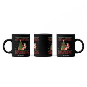 All I Want For Christmas Is Fundamental Human Rights Coffee Mug Equality Activist Gift - Print Your Wear