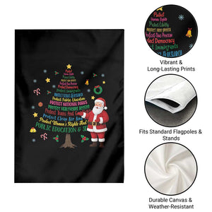 Pro Democracy Activist Christmas Tree Garden Flag Human Rights Xmas Gift TS12 Print Your Wear