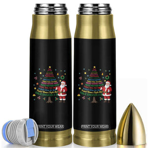 Pro Democracy Activist Christmas Tree Bullet Tumbler Human Rights Xmas Gift TS12 Black Print Your Wear
