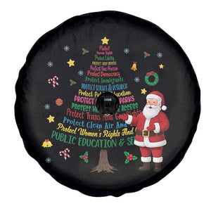 Pro Democracy Activist Christmas Tree Spare Tire Cover Human Rights Xmas Gift TS12 Print Your Wear