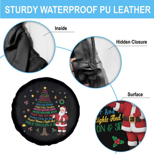 Pro Democracy Activist Christmas Tree Spare Tire Cover Human Rights Xmas Gift TS12 Print Your Wear