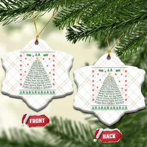 Ugly Activist Christmas Tree Ceramic Ornament Human Rights Xmas Gift TS12 Print Your Wear