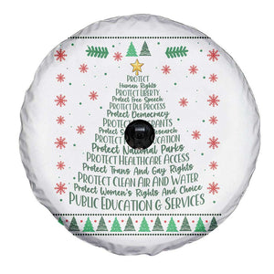 Ugly Activist Christmas Tree Spare Tire Cover Human Rights Xmas Gift TS12 Print Your Wear