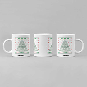 Ugly Activist Christmas Tree Coffee Mug Human Rights Xmas Gift TS12 Print Your Wear